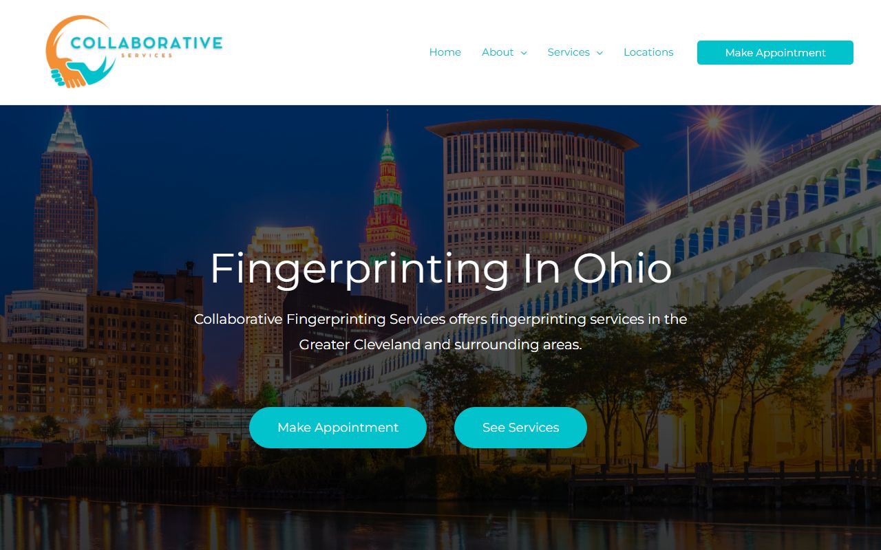 Cleveland background check Collaborative Fingerprinting Services