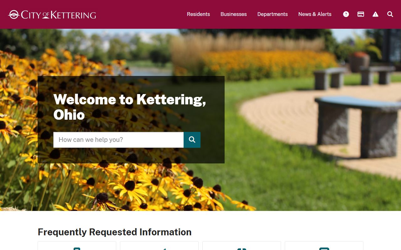 Kettering background check police department website