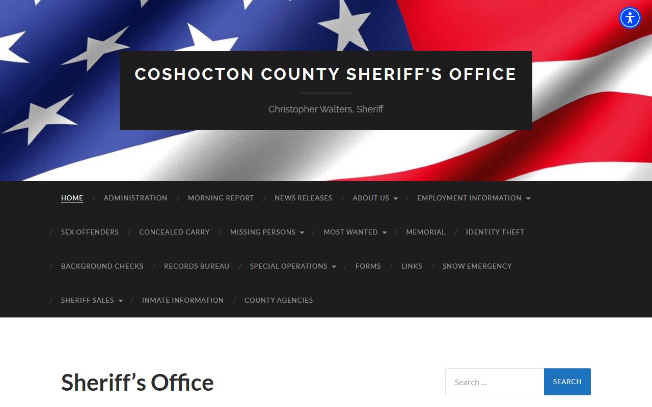Coshocton County background check sheriff's office