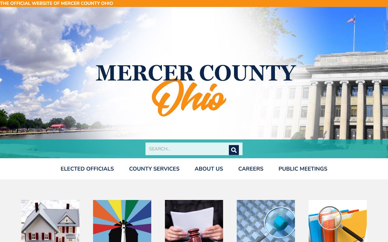 Mercer County background check government services page