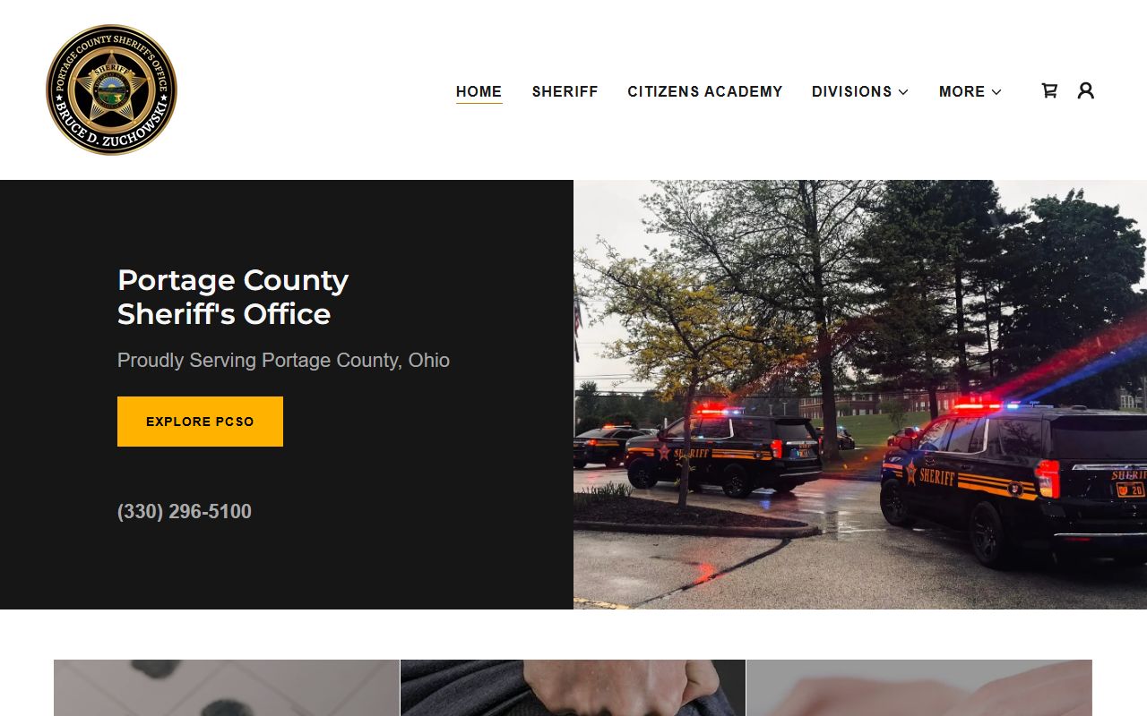 Portage County Sheriff Office background check services