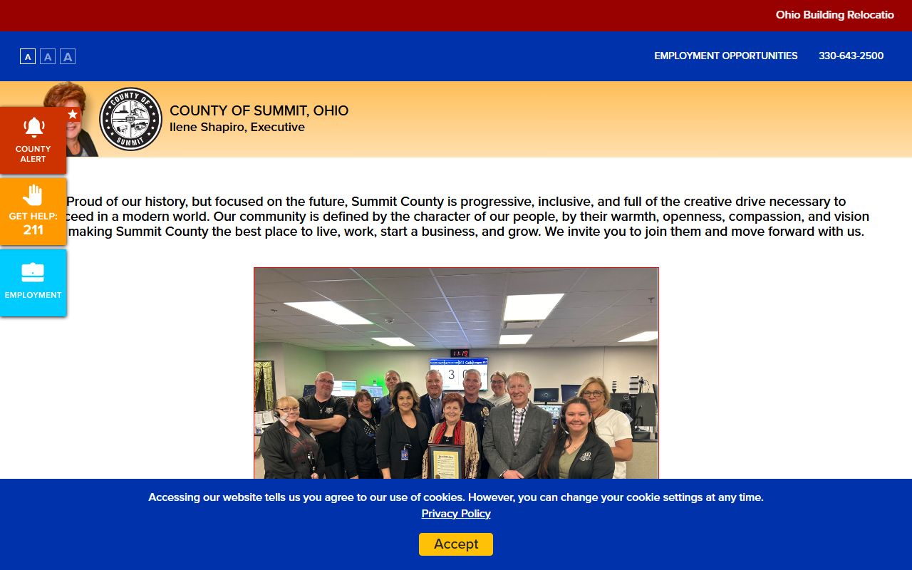 Summit County background check government portal